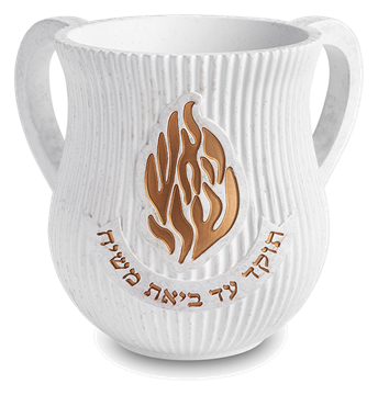 נטלה פולימר לבנה מחורצת להבה 14