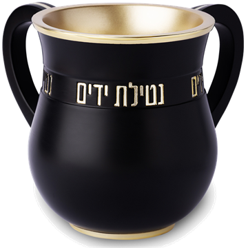 נטלה פולימר שחורה עם זהב 14